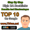 buying high da backlinks disadvantages