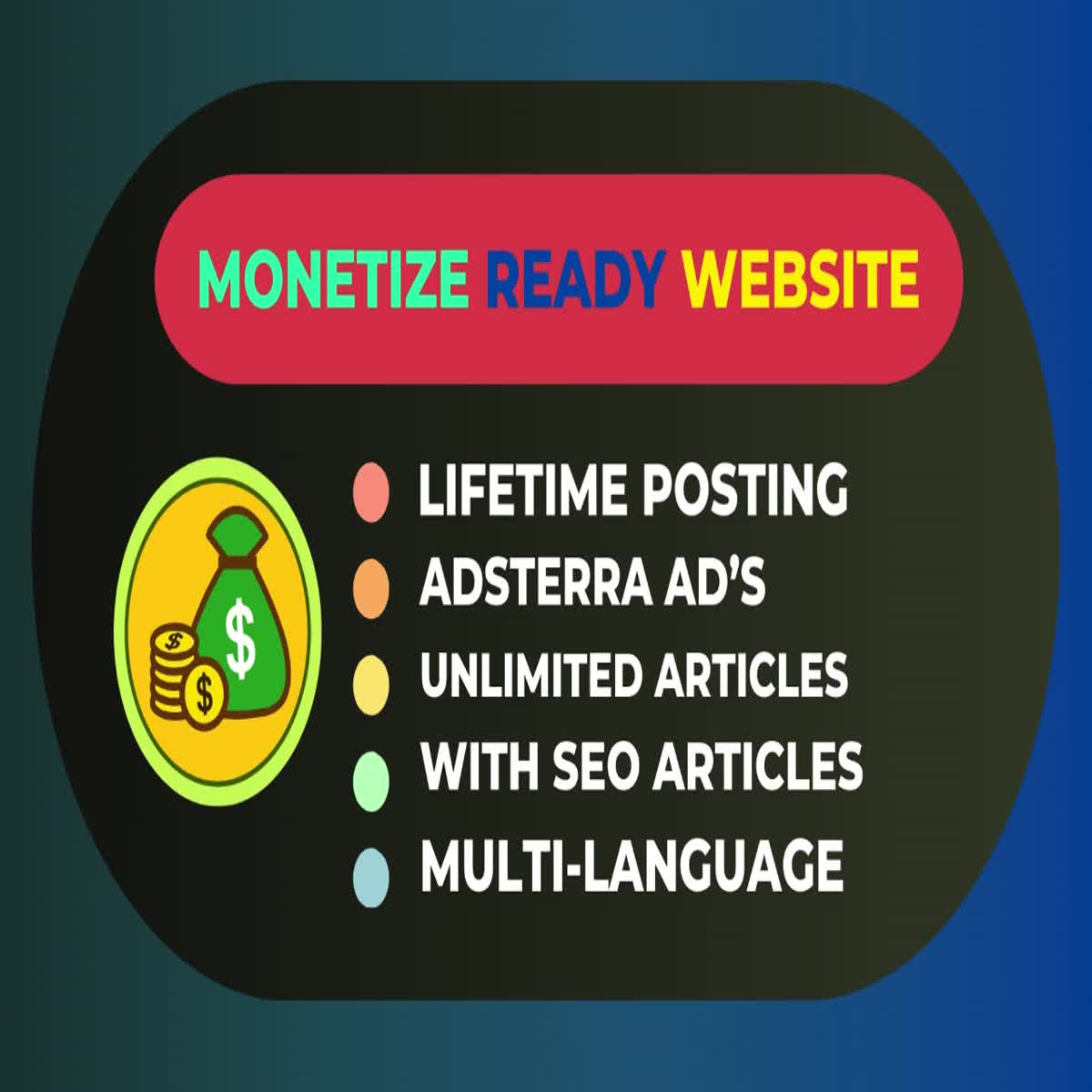 create an autopilot monetize ready news auto blog adsterra