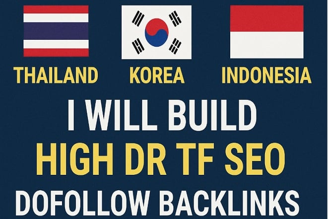 offer SEO for thai and korean websites