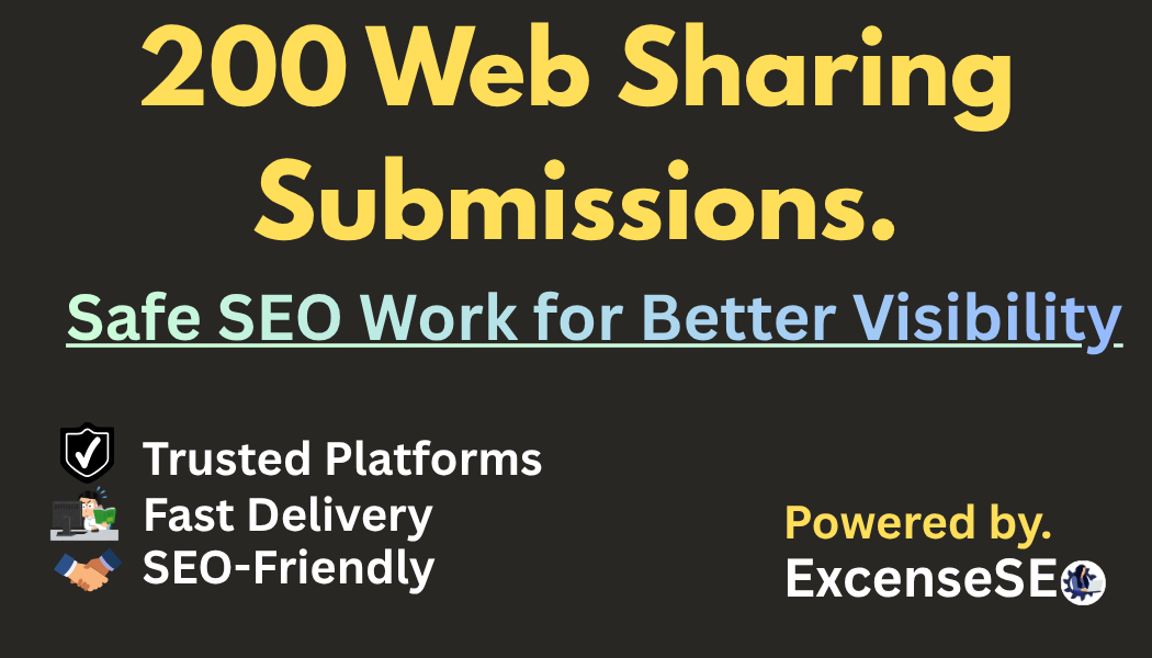 200 Trusted Platform Web Sharing Submissions – Safe Promotion Work