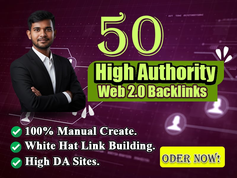 I will create powerful Web 2.0 backlinks to boost your website ranking