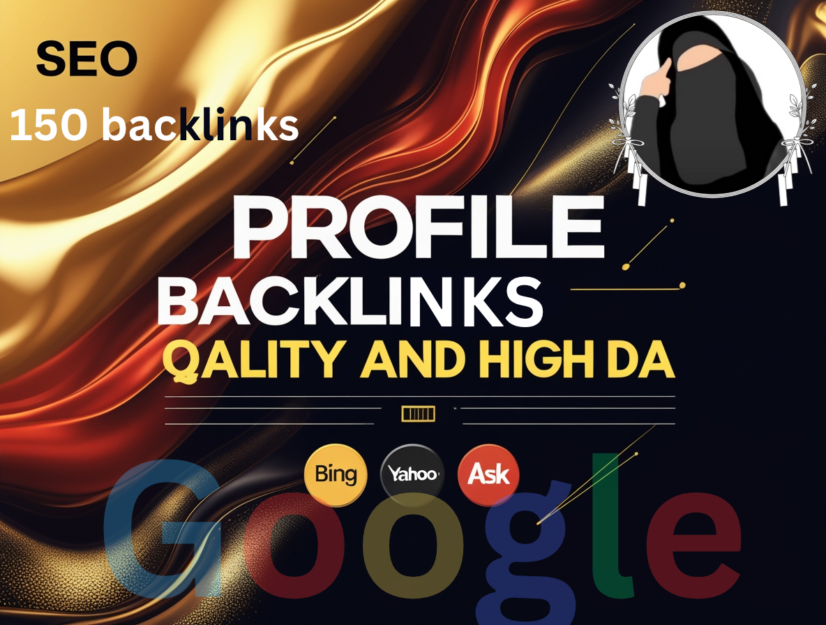 I will build 150 high-quality profile backlinks — just give me a chance