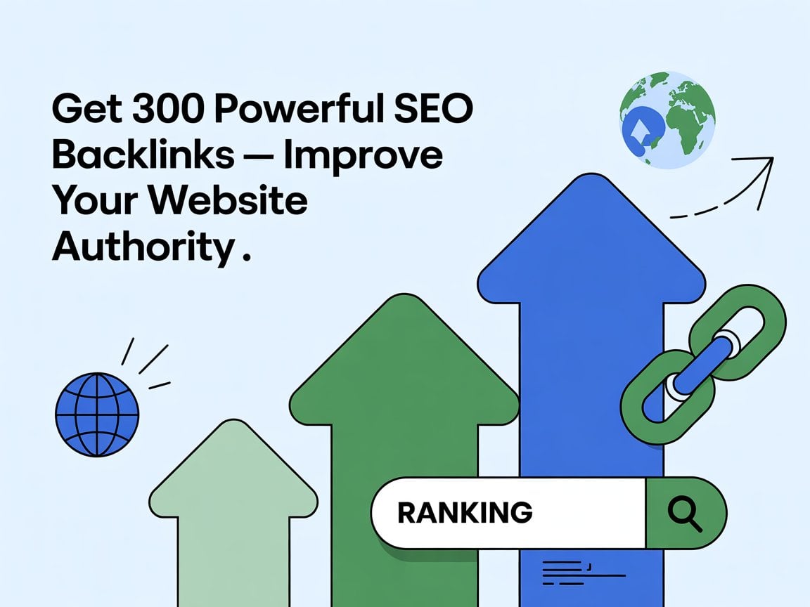 I Will Build 300 Powerful SEO Backlinks to Improve Your Website Authority