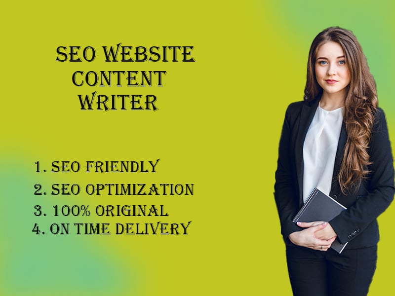 I will create advanced SEO web content for you and write high-quality content as your copywriter.