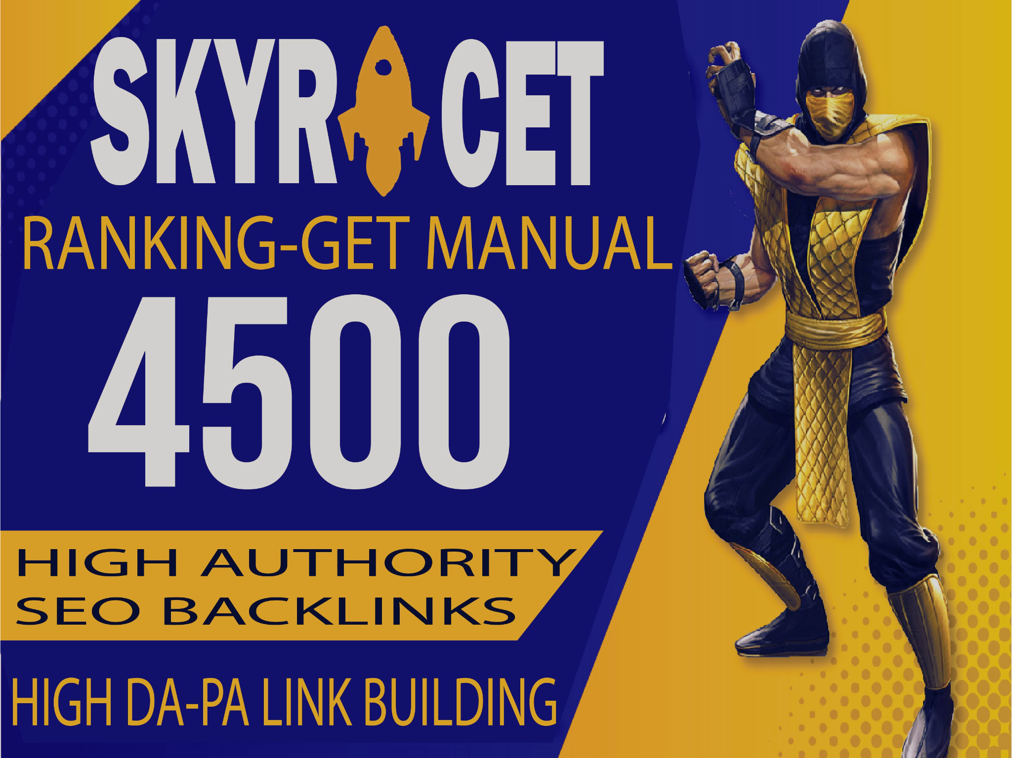 Get Manual 4500 High Authority SEO Backlinks to Skyrocket Your Ranking High DA PA link building