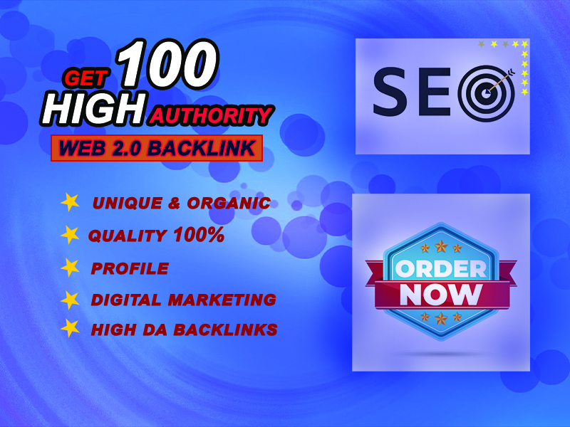 100 safe and powerful backlinks with high quality to rank your website