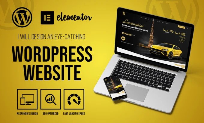 I will design and develop premium wordpress website elementor pro