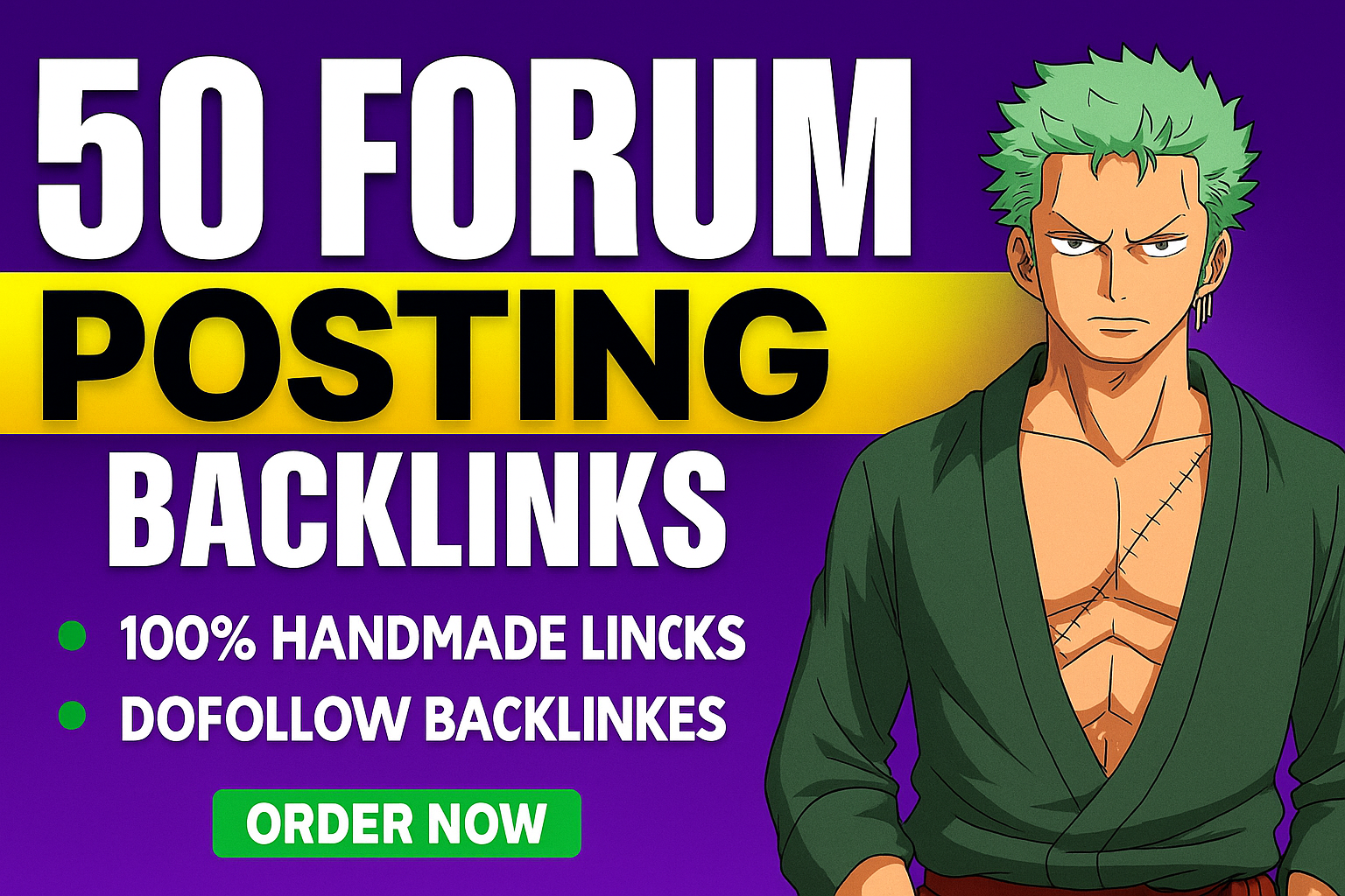 I will create 50 manual forum posting backlinks for your website SEO