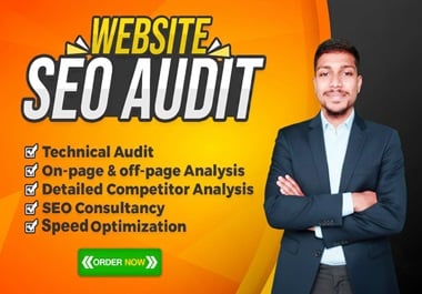 I will do technical SEO,website SEO audit report,schema markup,Keyword Rearches