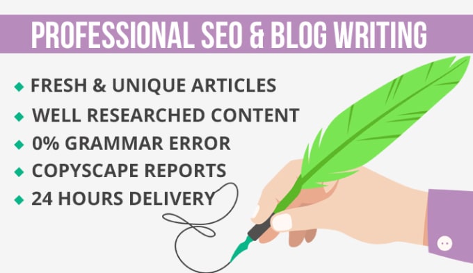 SEO Article Writing in 24 hours (1000+ words)