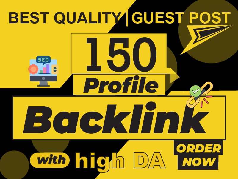Guaranteed 150 Manual Profile Backlinks - Google 2025 Ready