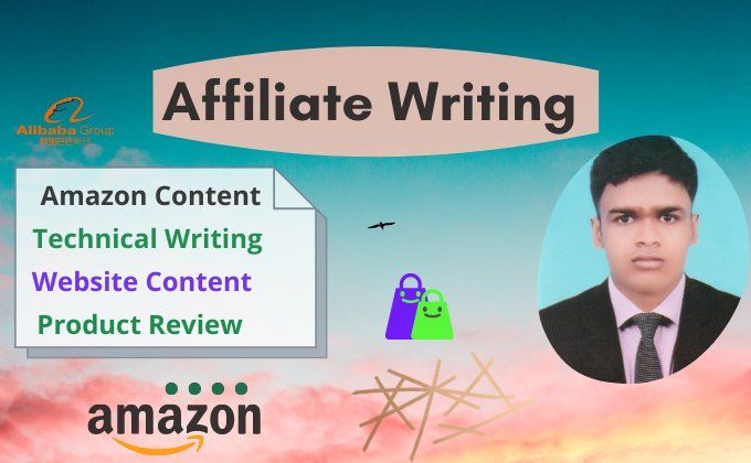 I will be your SEO affiliate content writer, amazon content creator, website content writer expert