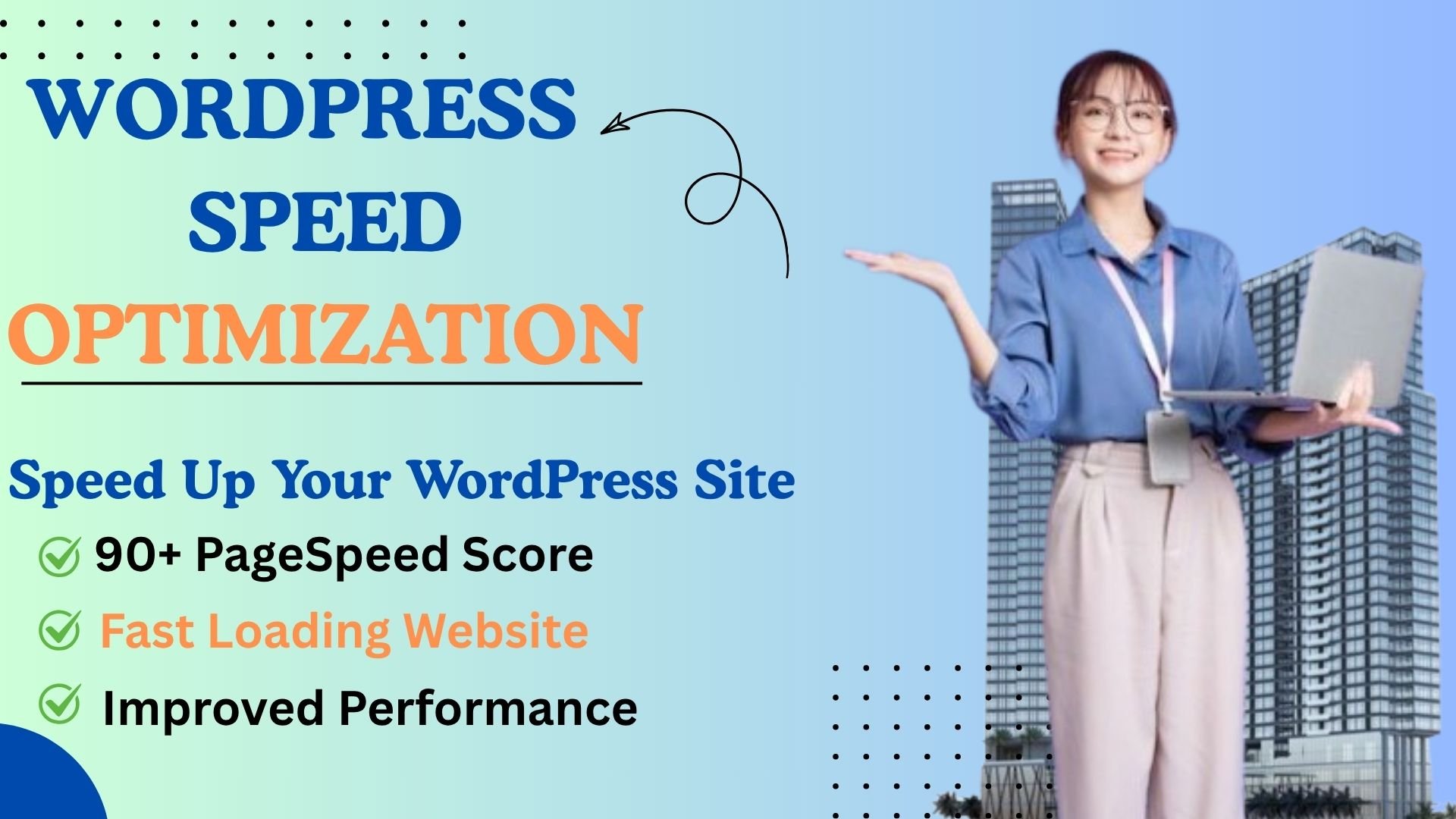 I will fully speed omtimize wordpress website and improve load time.