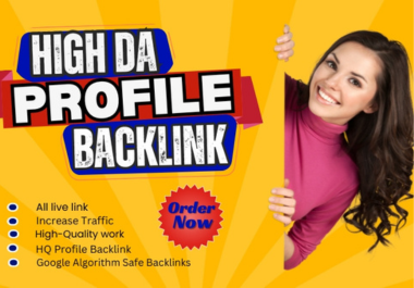 200 HQ Profile Backlinks For Ranking