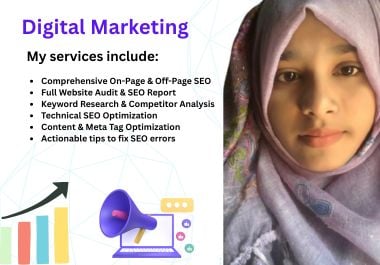 I Will Do complete website SEO,webseite reveiew,website audit,Keyword seo,seo analysis