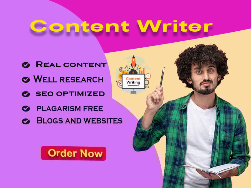 I Will Provide You Professional Content Writing also Engaging, SEO-Optimize